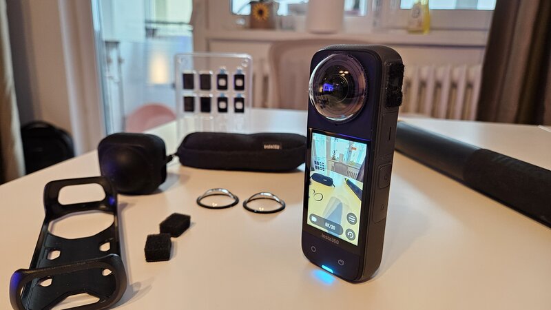 Camera video Insta360 X4 No Drone No Problem