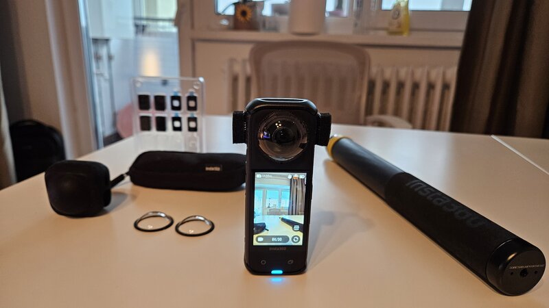 Camera video Insta360 X4 No Drone No Problem